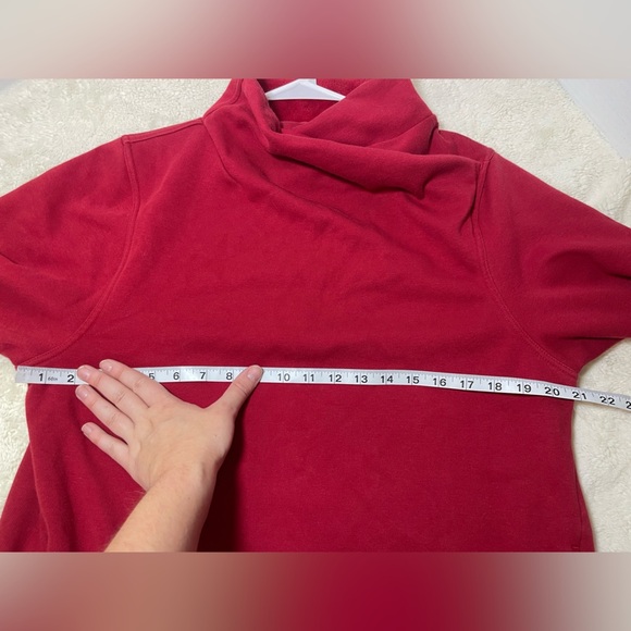Athleta Women’s Turtleneck Sweater in Rich Red - Picture 5 of 5